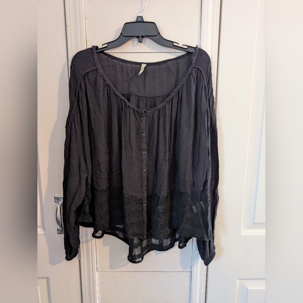 Free People Rainy Days Swing Top